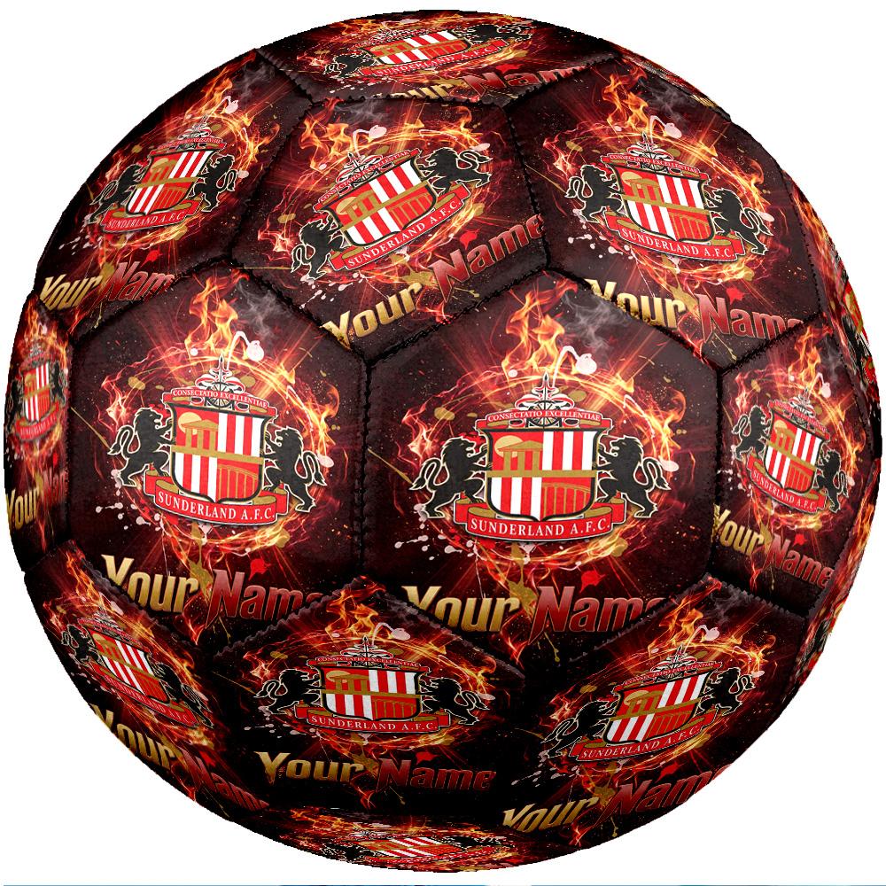 Sunderland FC Fashion Size 5 Football Wearproof Non‑Slip Soccer Ball For Sports Training Entertainment Use