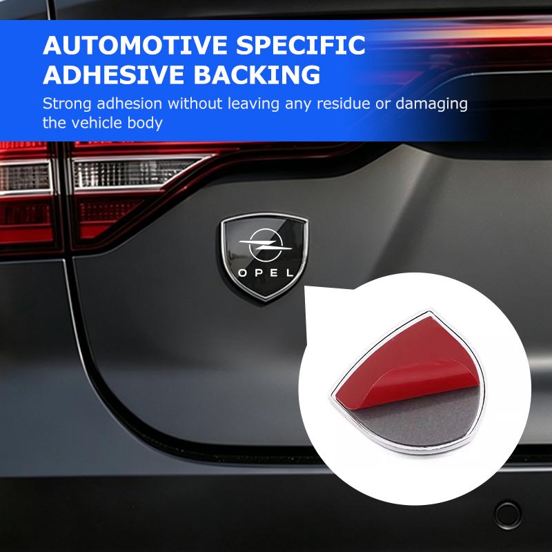 Für Opel Legierung Auto Styling Logo Autoaufkleber Abzeichen Emblem Heckaufkleber Astra G J H Abzeichen Zafira Corsa D C Vectra Vivaro BL6
