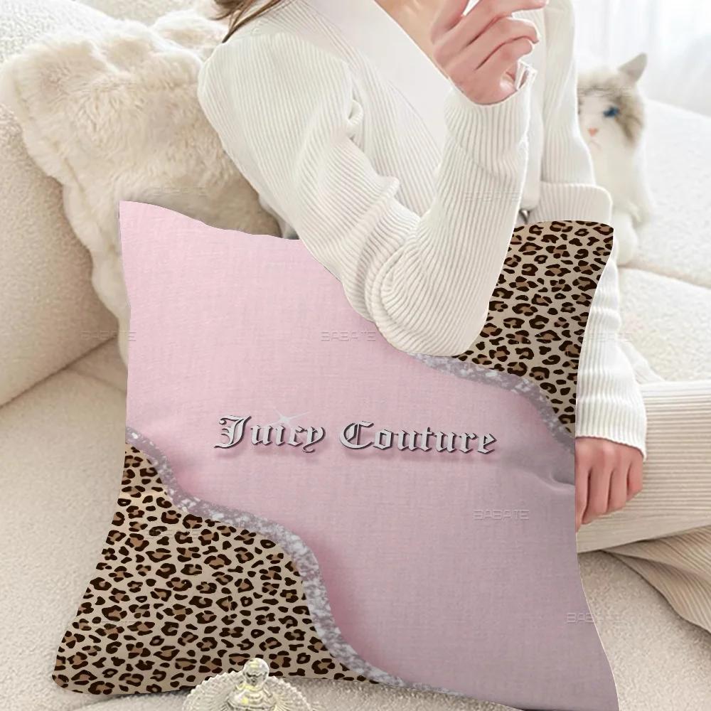 Moda J-juicy-couture Federe Cuscino Cartone Animato Divano Decorativo Casa Stampa su Due Lati Peluche Corto Carino Copricuscino