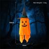 Hanging Pumpkin Hat Decor Easy Installation Creative Halloween Pumpkin Pendant Reusable Foldable Witch Hats Ornaments
