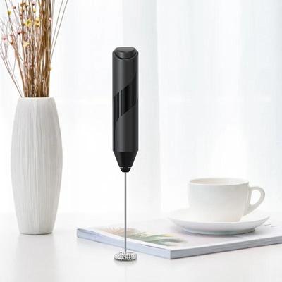 Electric Milk Frother 1PC Small Handheld Wireless Whisk Coffee Creamer Egg Milk Stirring Stick Home Office
