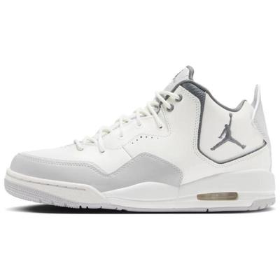 Courtside 23 Stoßdämpfer Rutschfest Mid-Top Vintage Basketballschuhe Herren Grau Weiß Jordan HQ1192-101 Jordan HQ1192-101