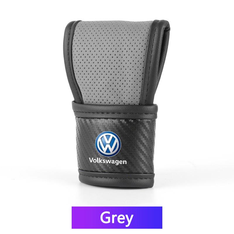 Pro VOLKSWAGEN VW Pro VW Volkswagen Auto Kryt na řadicí páku z kůže Kryt řadicí páky Dekorace rukojeti řazení Vhodné pro manuální automatickou převodovku Sh