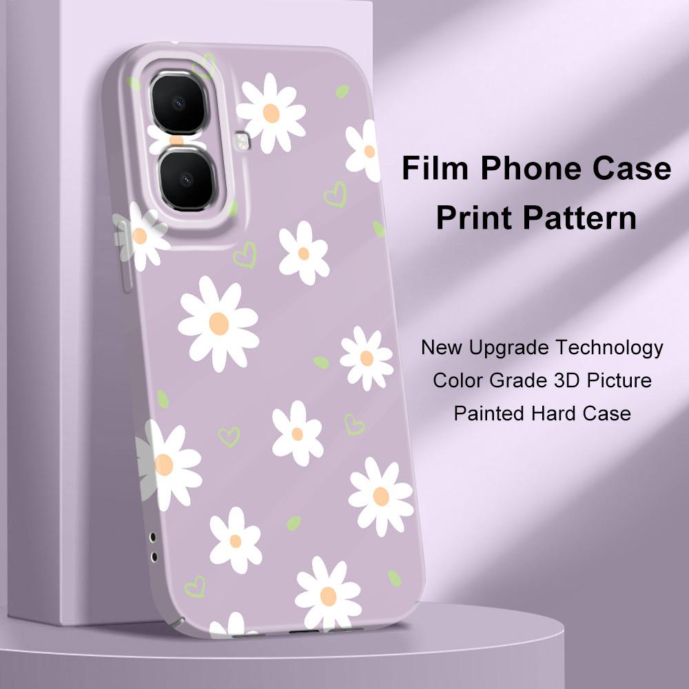 Tender Daisy Phone Case For Infinix Smart 10 Plus 9 8 7 6 Film Hard Cover