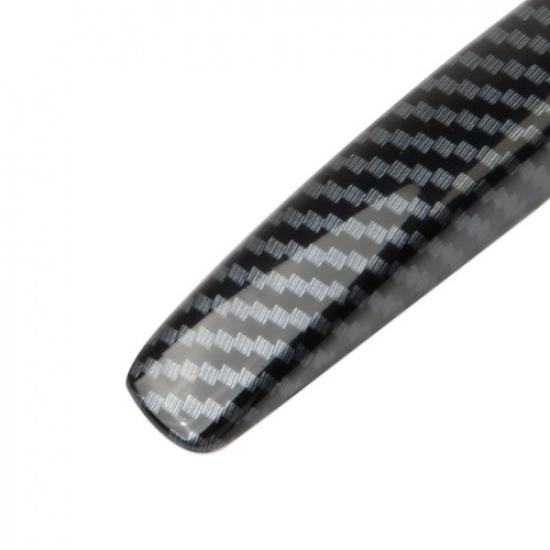 Carbon Fiber Style Center Console Storage Tank Handle Cover Trim for Nissan 350Z