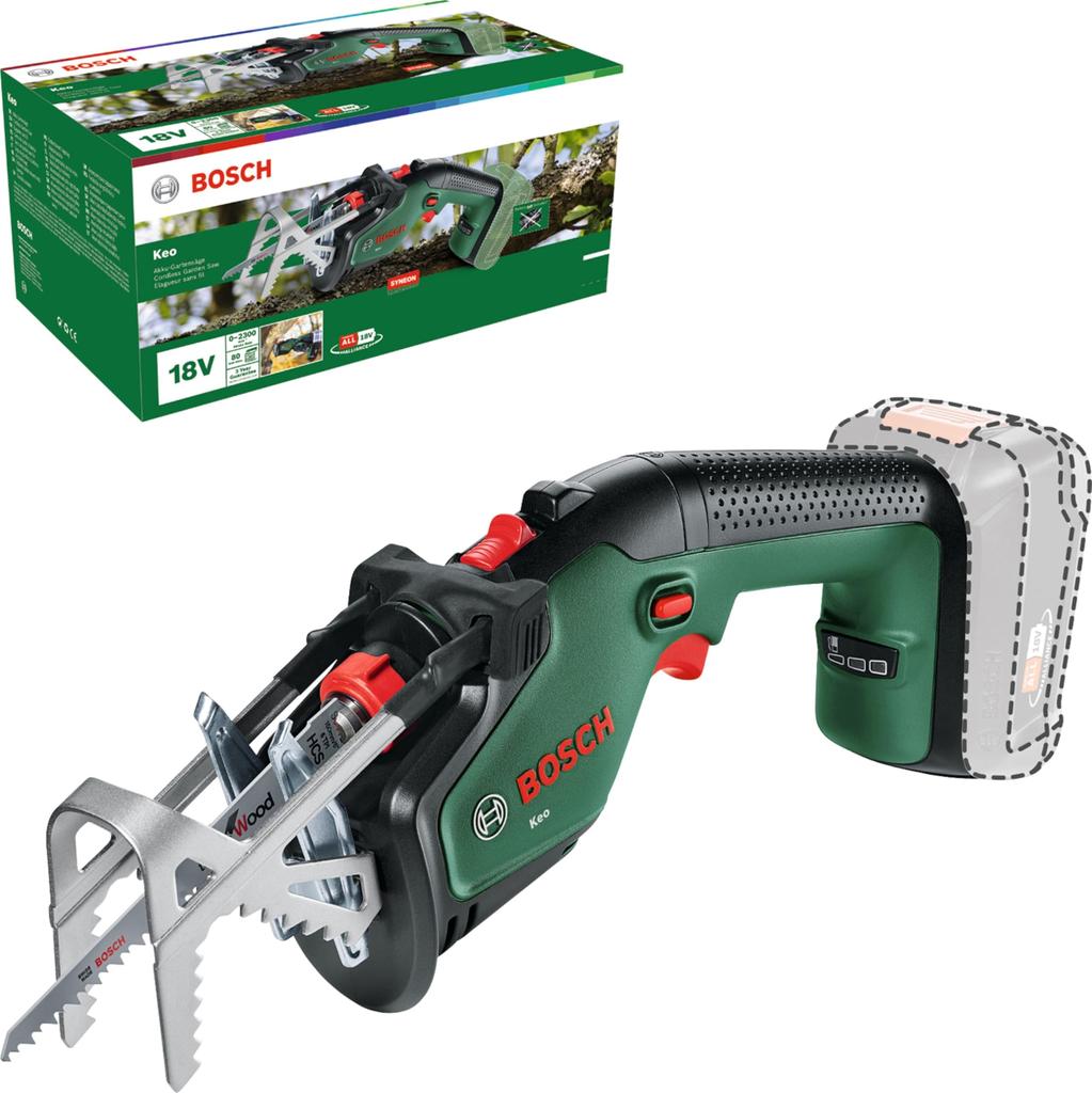 Bosch DIY 18V Cordless Saw Charger Sold KEO118H Green (body Only, Separately)