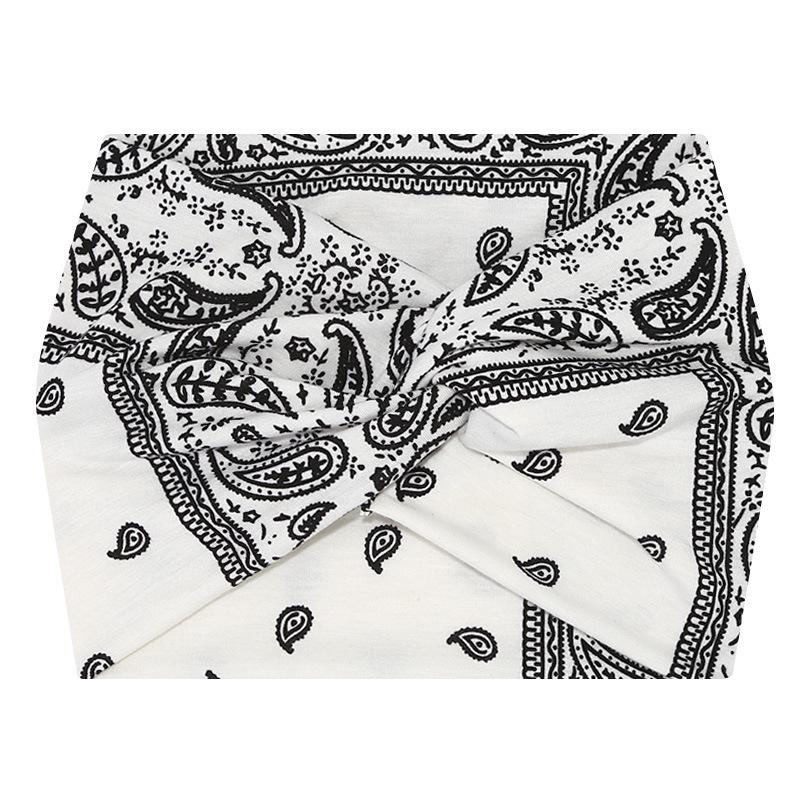 Women s Paisley Sports Headband - Non-slip, Breathable, Sweat-wicking Stretch Cotton