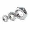Xiedeai Hex Head Lock Nuts - Stainless Steel Metric Thread Hex Thin Lock Nuts Hardware Fastener Tools M4 M5 M6 M10 M12 M14 M16
