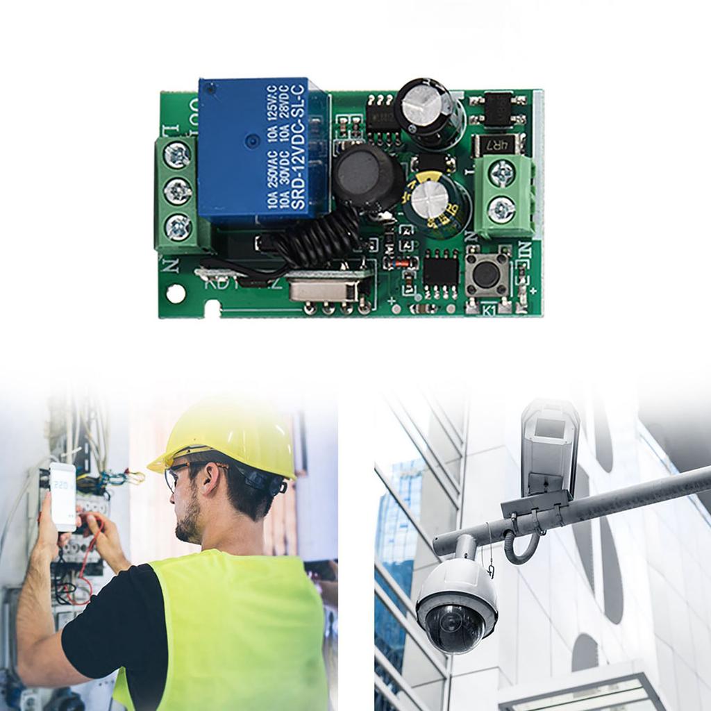 AC85V AC220V 433MHz Wireless FR Remote Control Switch Receiver Relay Switch (1CH)