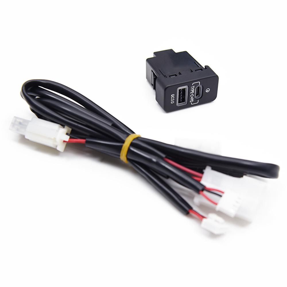 18W Car Charger Type-C+QC3.0 Fast Charging For Haval H6 M6