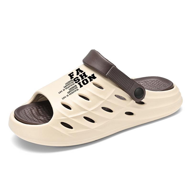 Fashion Men Sandals Outdoor Beach Slippers Comfortable Soft Sole Slides Men Clogs Casual Shoes Garden Shoes Men Beach Sandals