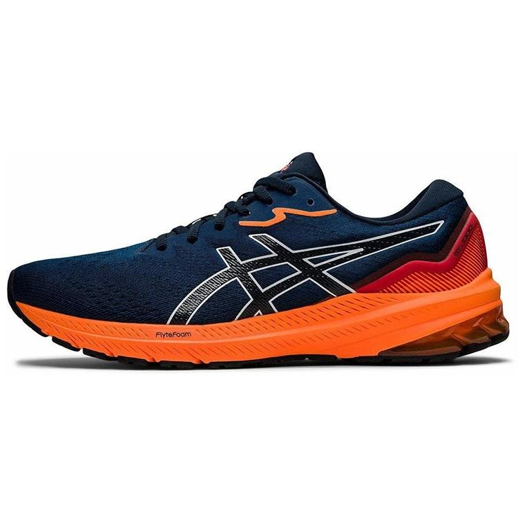 ASICS GT-1000 11 French Blue Shocking Orange Men s 1011B354-401 EU 46