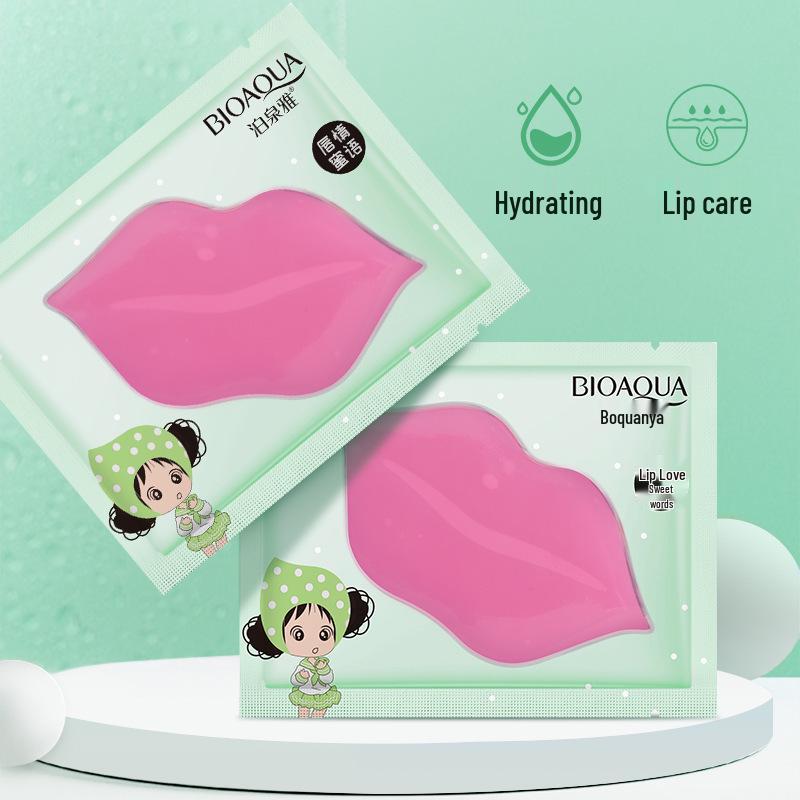 BIOAQUA Collagen Lip Mask: Hydrating & Nourishing Care to Smooth Lip Lines.