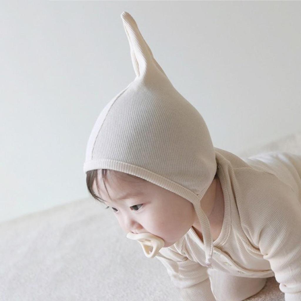 Autumn Ribbed Button-Up Romper for Newborns - Boys & Girls