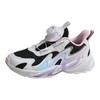 Anta Kids Comfortable Versatile Non-Slip Shock Absorbing Wear-Resistant Breathable Low-Top Casual Shoes Kids Casual Shoes Black White Pink 322439921-3