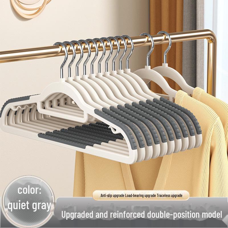 Rotatable Anti-Slip Wide Shoulder Clothes Hanger for Dry & Wet Use
