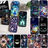 Alice in Wonderland Cat Princess Phone Case for Samsung Galaxy A52S A53 A55 A56 A70 A71 A72 A73 F06 F16 F56 S10e S10 S10+ Plus