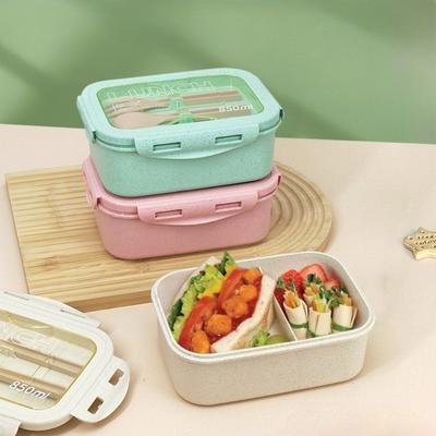 1Pcs Bento Box Leak Proof Lunch Box With Compartment Bento Box Microwave Safe Heating For Office Workers Lunch Containers