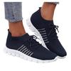 Fashion Women Mesh Casual Lace-Up Sport Shoes Runing Breathable Shoes 