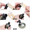 Stainless steel Caps Opener for Universal Eyelash Glue Replacement Bottle Mouth Head Anti-blocking Eyelash Tool