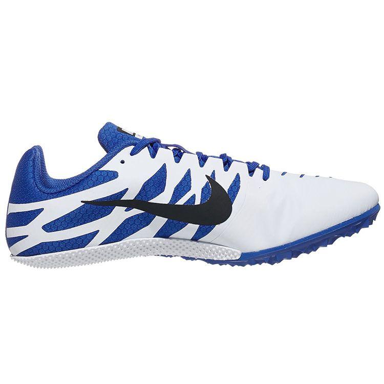 Nike Zoom Rival Round Toe Lace-Up Synthetic Leather Shock Absorbing Non-Slip Wear-Resistant Low-Top Running Shoes Men Sneaker White Blue 907564-405