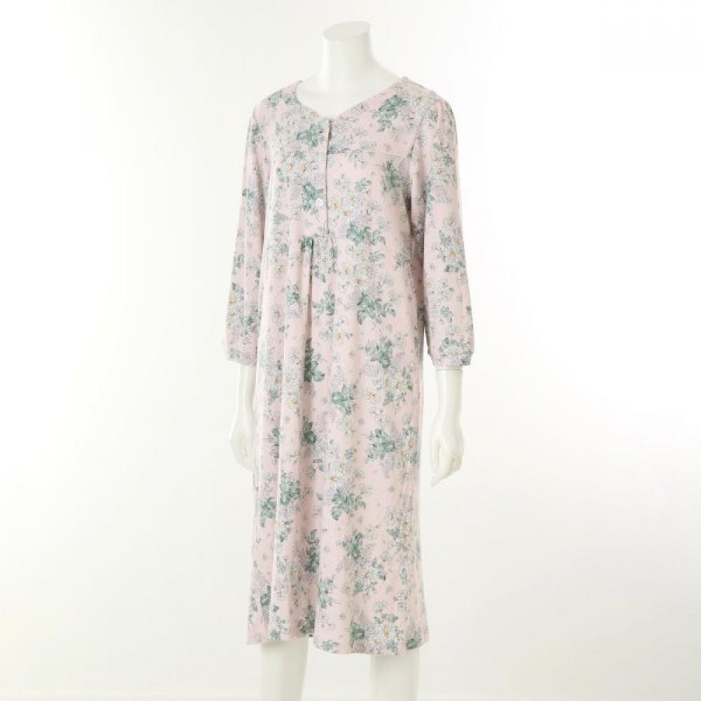 Venus Jacquard Cozy Daisy Printed Homewear Dress Veva108l