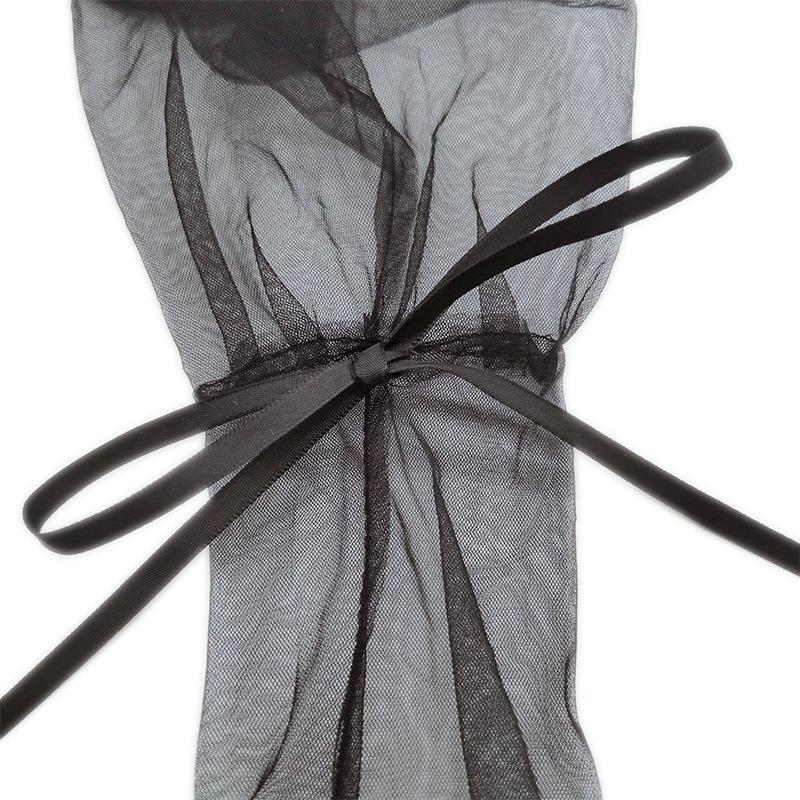 Halloween Long Mesh Bow Sleeves 1920S Prom Costume Accessories Gloves