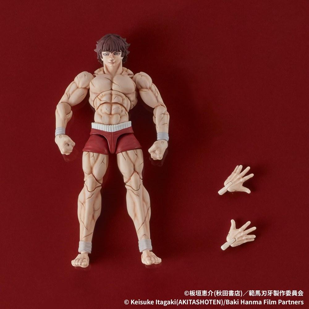 DIG Hanma Baki Figure 70mm PVC Painted Complete Non-Scale