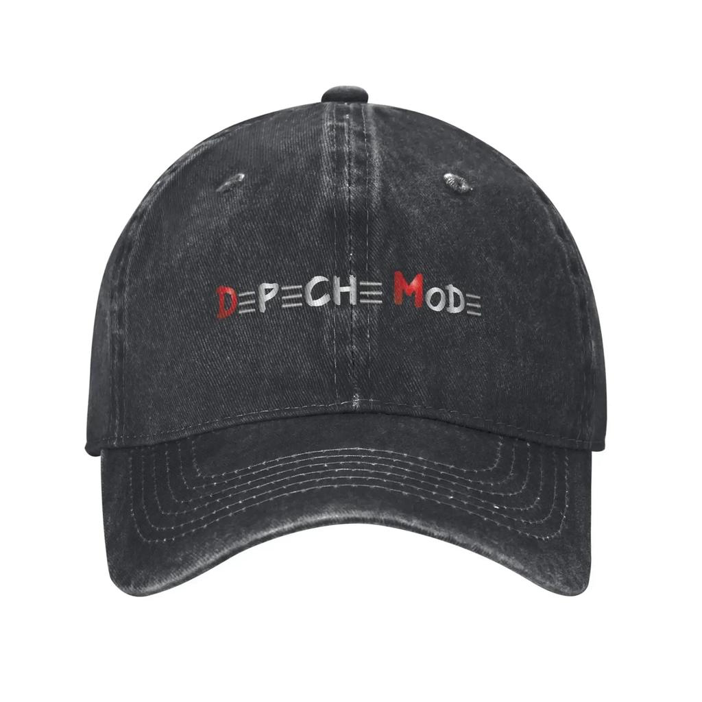 Depeche Cool Mode Music Band Unisex Style Baseball Caps Distressed Denim Caps Hat Fashion Outdoor Adjustable Fit Sun Cap