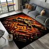 2025 New Cool Guns Pistol Ammunition Bullet Cartridge AK M4 Rug Carpet for Living Room Bedroom Decor,Non-slip for Sofa Doormat