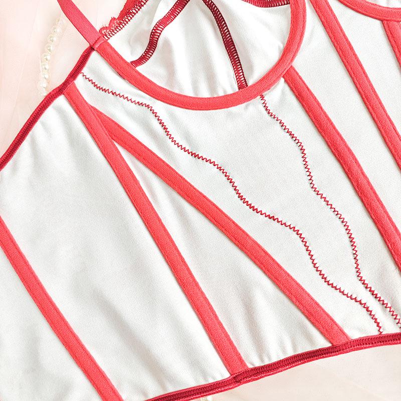 Women's Summer Sexy Lace Underwire Slim Fit Vest