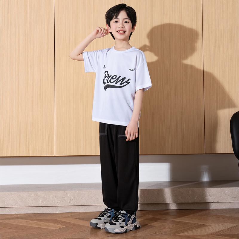 Tangshi Boys' Summer Casual T-Shirt & Pants Two-Piece Set