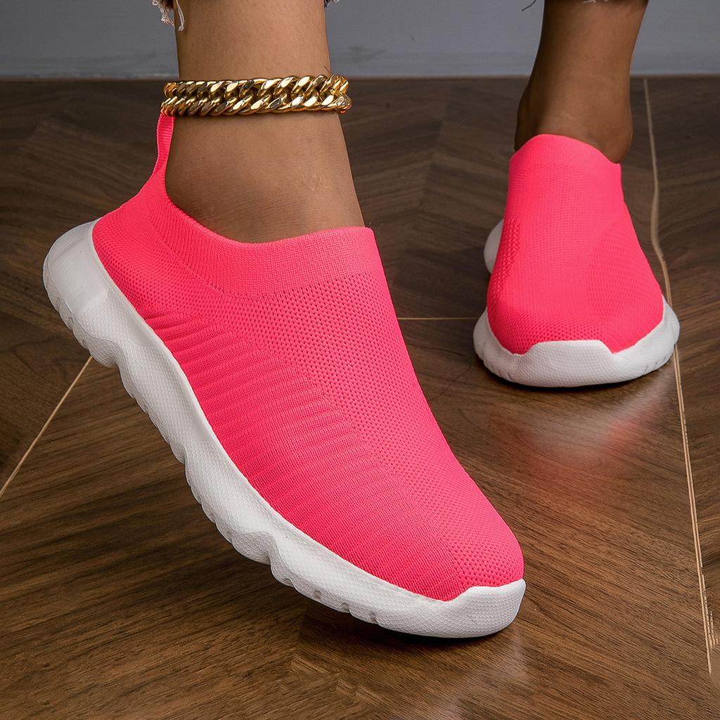 Damen Ballerinas Atmungsaktive Vulkanisierte Schuhe Leichte Damen Freizeit Sportschuhe Sneakers Mesh Damen Ballerinas Walking Schuhe