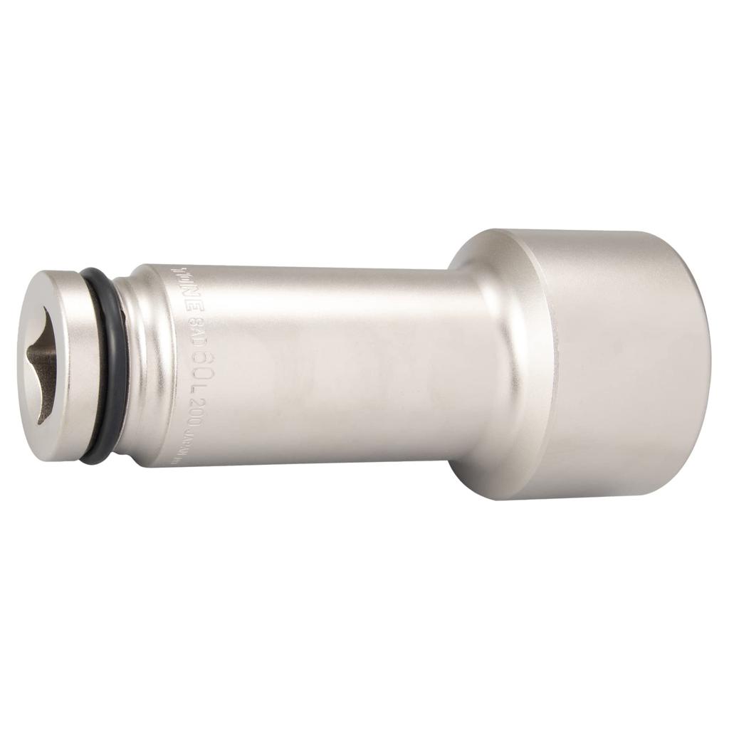 TONE Anchor Bolt 60mm Width 8AD-60L200 12-Point Socket, 25.4mm (1") Drive,