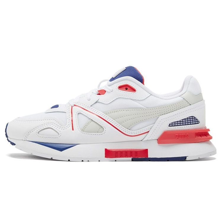 

PUMA Mirage Mox Core Unisex Sneakers White Poppy Red 380459-01 EU 43