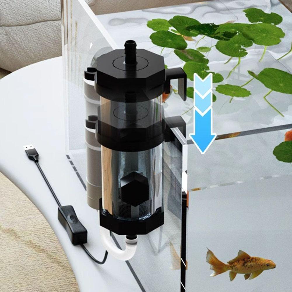 USB Powered Vacuum Gravel Cleaner Low Noise Fish Tank Cleaning Dirt Waste Remover For Aquarium