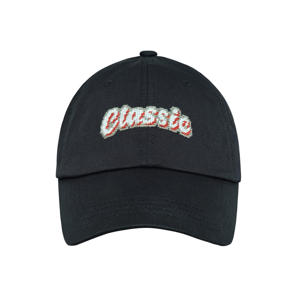 LOLONG Classic Needlepoint Hat (Black)