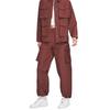 Nike Sportswear Everything Woven Solid Mid-Rise Straight Leg Cargo Pants Women Pants Dark-Team-Red White HM6977-619