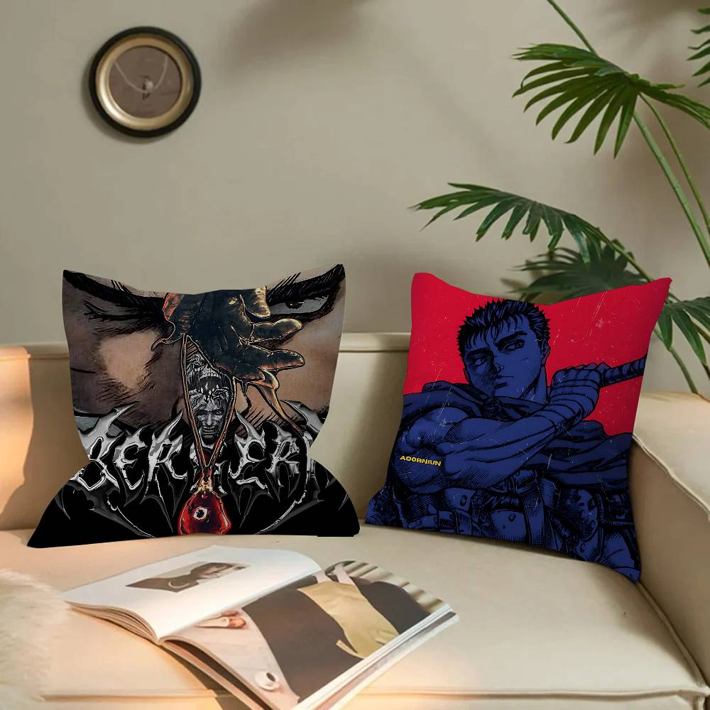 BerserkS Cushion Cover Pillowcase Upholstery Sofa Throw Pillow Home Decor Pillowcas