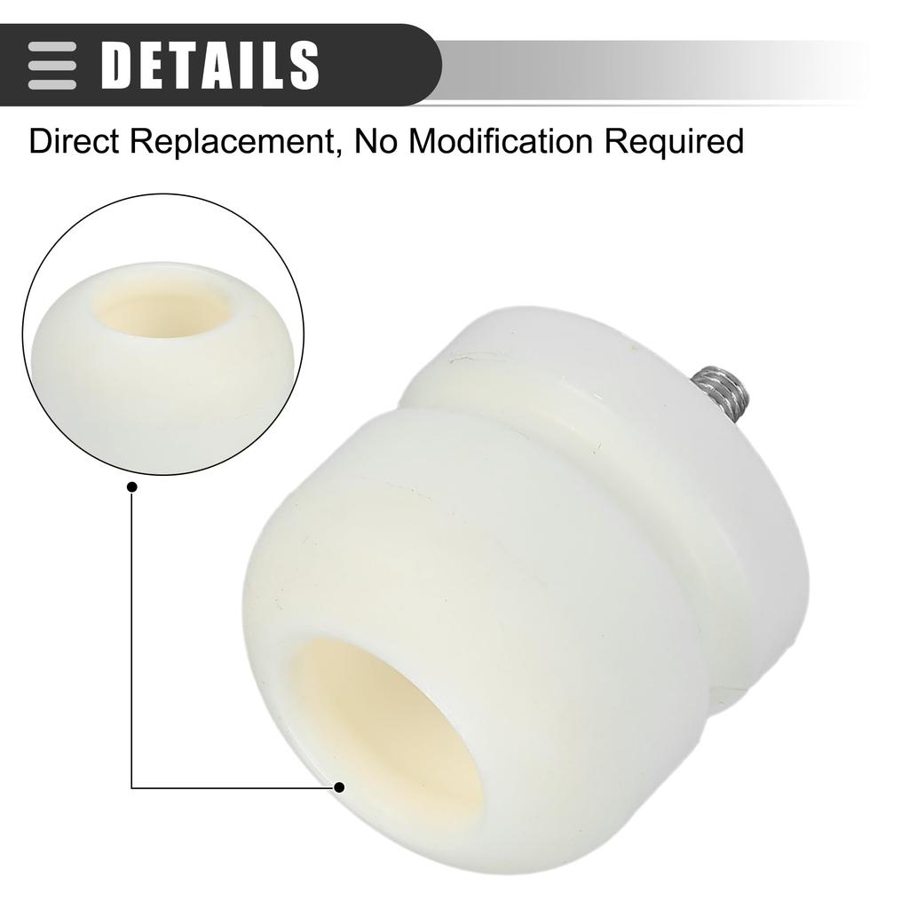 Motoforti Car Rubber Front Rear Suspension Bump Stop No.1349805/1923654 White 1 Piece