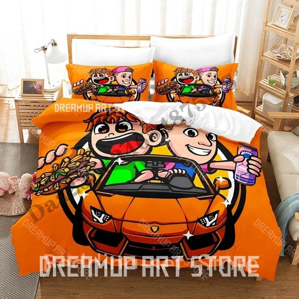 3D Print Icrimax Burgerpommes Bedding Set Twin Queen King Full Size Duvet Cover Pillowcase Bed Boys Girls Adult Home Textil