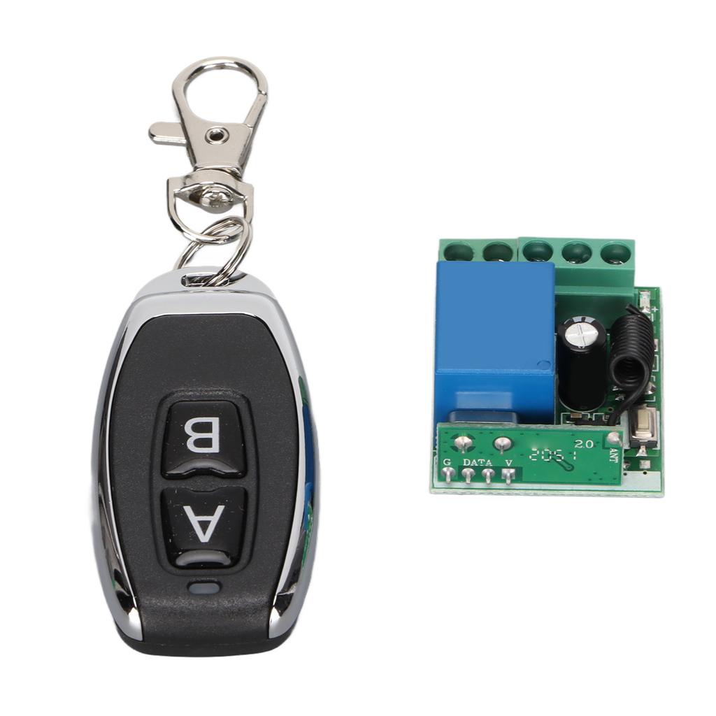 AKRKO1SY DC Single Channel Remote Control Switch 433Hz Wireless Relay Remote Control DC12V