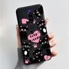 Printing Pattern Case For Sony Xperia 1 / Xperia XZ4 Funda Capa Soft Silicone Black Shell Cover Cute Flower Cartoon Casing Coque