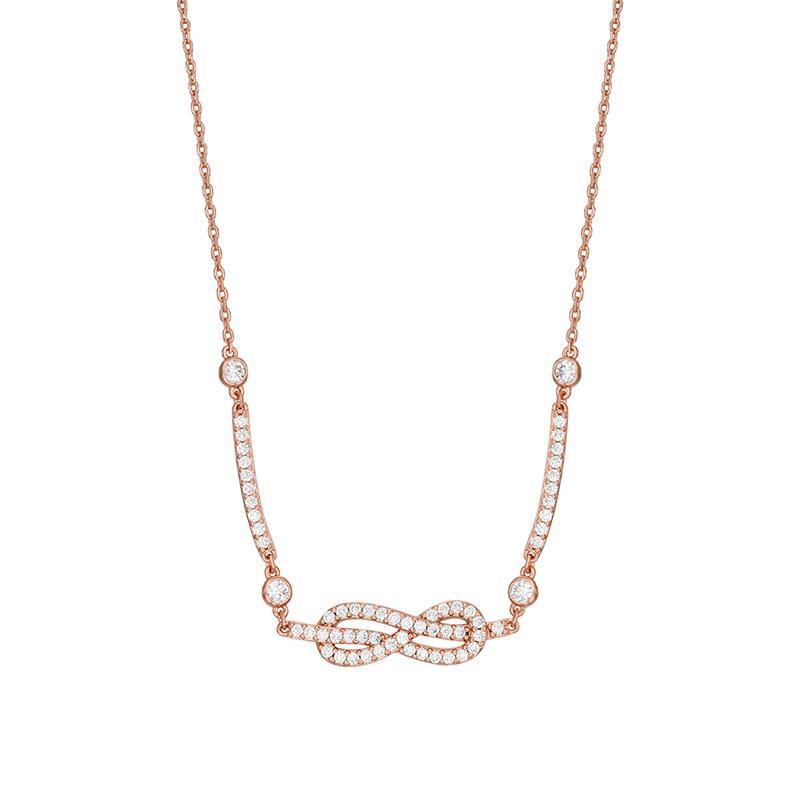 

Emporio Armani Love Series Infinite Love Brass Necklace Women necklace Rose-Gold EGS3108221 Basic Packaging-Box