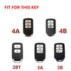Leather Car Key Case Cover Shell For Honda Civic Accord Vezel Fit Crv Hrv Crz Hrv Polit Jazz Jade Stepwgn Elysion Pilot Odyssey