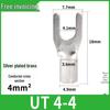 Silver-Plated Brass Terminal Block: Round, U, Y, Fork Type Lug SNB/RNB Open Barrel