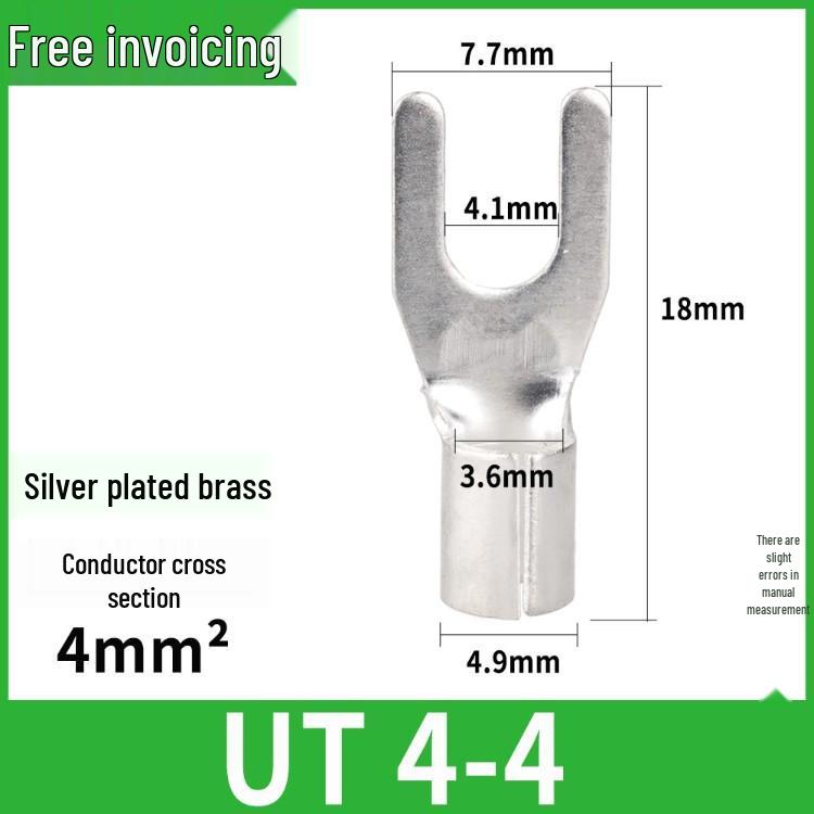 Silver-Plated Brass Terminal Block: Round, U, Y, Fork Type Lug SNB/RNB Open Barrel