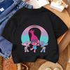 Summer Casual Boys Girls Tee Trolls Kawaii Design Kids Street Style Fashion 3-14 Age