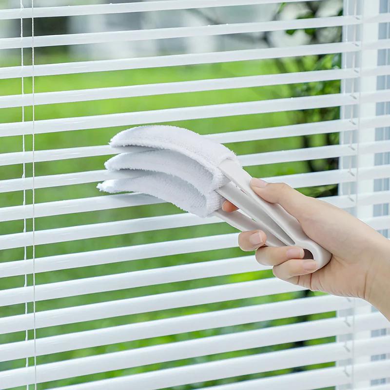 

Чистящая ткань для жалюзи, щетка для автомобильного кондиционера, тряпка для кондиционера из микрофибры, очиститель для электрических вентиляторов автомобиля, моющийся инструмент белый