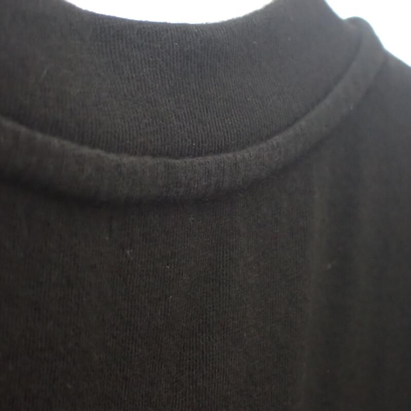 Moncler I10918C00064_8390T M Kurzarm T-Shirt schwarz Baumwolle Herren